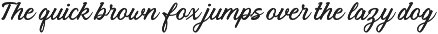 Raphelling Script font preview