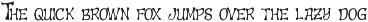 Zugo Elegant Display Typeface - Mode preview