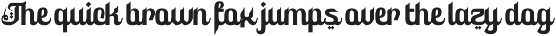 Ruhia Arabic - Arabic Style Display font preview