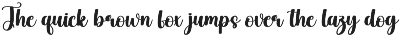 Wonderland | Script Font preview