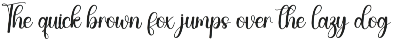 Something | Script Font preview