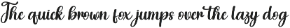 Sunday | Script Font preview