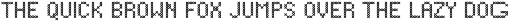 Weave | Cross Stitch Font preview