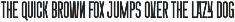 Yandoza - Modern Tall Font preview