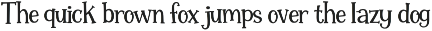 Sugar Serif preview
