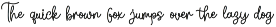Grambell Saturn | Monoline Script preview