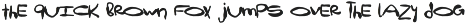 Lost Inside: Experimental Font font preview