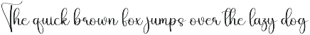 Lucky | Script Font preview