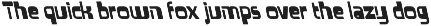 CS Randal – Brutalist Display Font preview