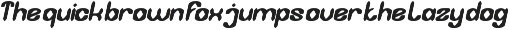 Dark Gothic font preview