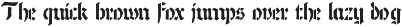 Vuse Blackletter Stencil preview
