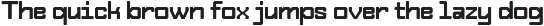 Ersiqust - Futuristic Monospace Font preview