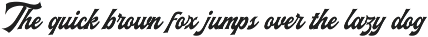 Maltone Script preview