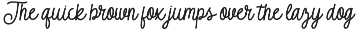 Taringue – Monoline Script Font preview