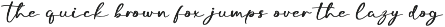 Jalvionah - Script Font preview