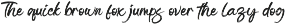 Dimyate - Dry Brush Script Font font preview