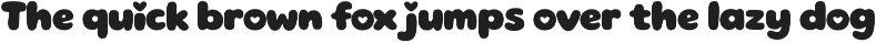 Bubble Hugshy - A Display Font preview