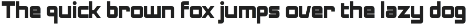 CS Amused – Techno Font preview