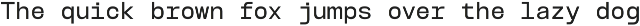 TBJ Felium Monospace Clean Modern preview