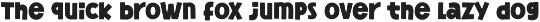 Thick Ring - Cute Mixed Bold Font preview