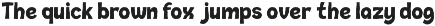 Mogzilla Bold Chunky Font preview