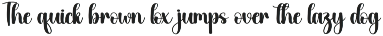 Spooky | Script Font preview