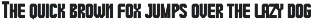 Redline is Sans Serif Sport Font preview