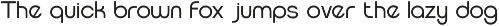 Geonowa Modern Sans Serif Font preview