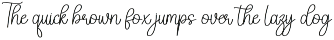 Staycation | Script Font preview
