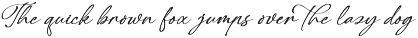 Benthisa Stylish Calligraphy Font preview