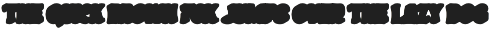 Calyra Retro - Extrude Surfing Font preview