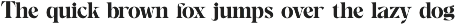 Maghe Elegant Modern Serif Font preview