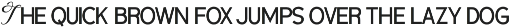 Flowery Unique Sans Serif Font preview