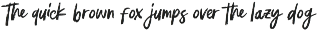 Hollowstone - Brush Font preview