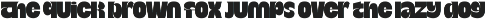 Bangkoq Bold Modern Display Font font preview