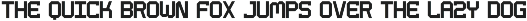 Dugout is a Sport font family preview