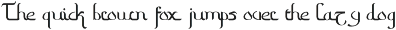 Zamrani Creative Display Font font preview