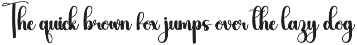 Lighting | Script Font preview