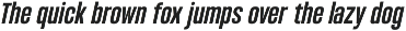 Condensed Variable Font - Bounder preview