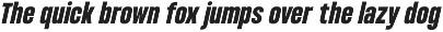 Condensed Variable Font - Bounder preview