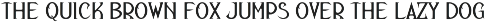 Zeroha Dark Gothic Blackletter Font preview
