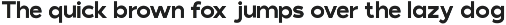 Cartega Modern Sans Serif Font preview