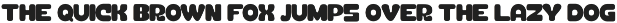 Saro Food - Bold Extrude Logo Font preview