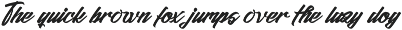 Amsefik Broky Bold Calligraphy preview
