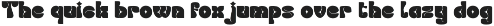 Viscous Heavy Display Font preview