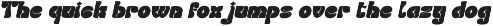 Viscous Heavy Display Font preview