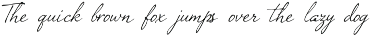 Portrait de Paris Signature Font preview