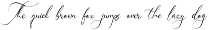 Avilantery Elegant Calligraphy preview