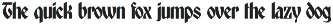 BN Tillman Gothic Display Typeface preview