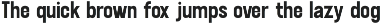 Nayumi Bold Modern Sans Font preview